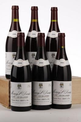 MOREY ST DENIS LES MILLANDES 2000 - Pierre Amiot - 6 Bottles
