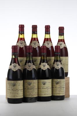 NUITS ST GEORGES 1976 - Grafe Lecocq - 8 Bottles