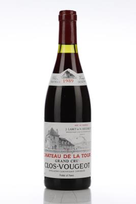 CLOS VOUGEOT 1989 - Chateau de La Tour - 1 Bottle