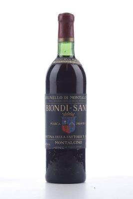 BRUNELLO DI MONTALCINO RISERVA 1968 - Biondi Santi - 1 Bottle