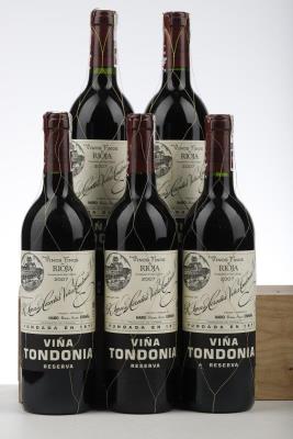 TONDONIA 2007 - Lopez de Heredia - 5 Bottles