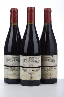 CHAMBERTIN CLOS DE BEZE 2003 - Bart - 3 Bottles