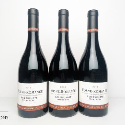 VOSNE ROMANEE LES SUCHOTS 2013 - Arnoux Lachaux - 3 Bottles