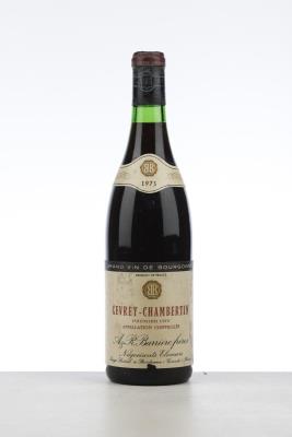 GEVREY CHAMBERTIN 1 ER CRU 1973 - Barriere - 1 Bottle