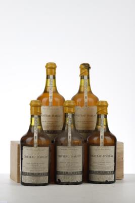 VIN JAUNE CHATEAU D'ARLAY 1985 - Domaines d'Arlay - 5 x 0,620Ltr