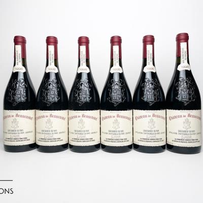 CHATEAUNEUF DU PAPE 1998 - Chateau de Beaucastel - 12 Bottles