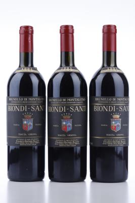 BRUNELLO DI MONTALCINO 1991 - Biondi Santi - 3 Bottles
