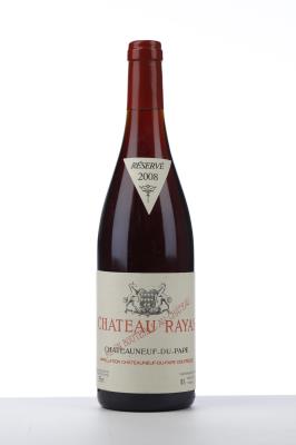 CHATEAUNEUF DU PAPE RAYAS 2008 - 1 Bottle