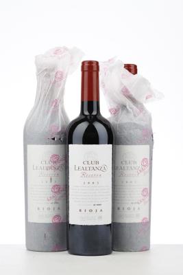 RIOJA LEALTANZA CLUB RESERVA 2005 - Bodegas Altanza - 3 Bottles