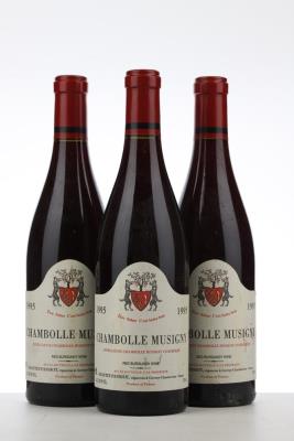CHAMBOLLE MUSIGNY 1995 - Geantet Pansiot - 3 Bottles