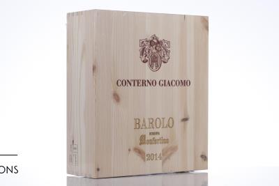 BAROLO RISERVA MONFORTINO 2014 - Giacomo Conterno - 3 Bottles - Owc 3