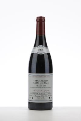 CHAMBERTIN CLOS DE BEZE 2005 - Bruno Clair - 1 Bottle