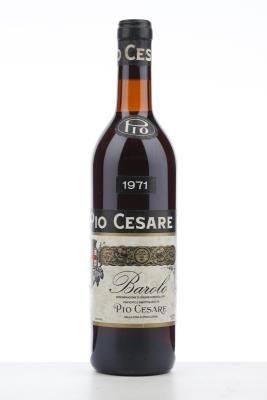 BAROLO 1971 - Pio Cesare - 1 Bottle