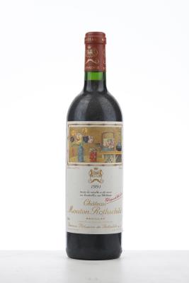 MOUTON ROTHSCHILD 1991 - Mc - 1 Bottle
