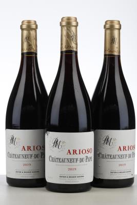 CHATEAUNEUF DU PAPE ARIOSO 2019 - Rotem et Mounir Saouma - 3 Bottles