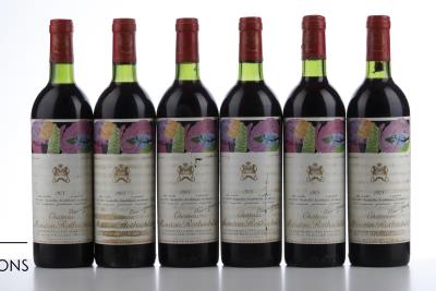 MOUTON ROTHSCHILD 1975 - 12 Bottles in Owc 12