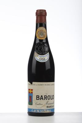 BAROLO RISERVA CANNUBI 1958 - Bartolo Mascarello - 1 Bottle
