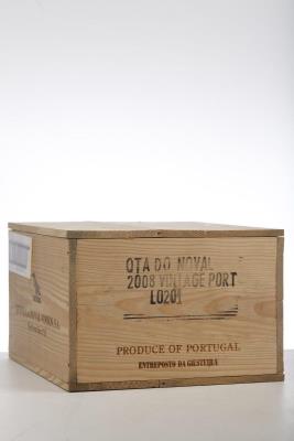 QUINTA DO NOVAL VINTAGE PORT 2008 - Quinta do Noval - 6 Bottles - Owc 6