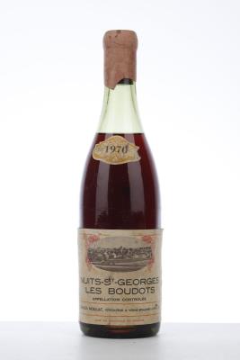 NUITS ST GEORGES LES BOUDOTS 1970 - Charles Noellat  - 1 Bottle