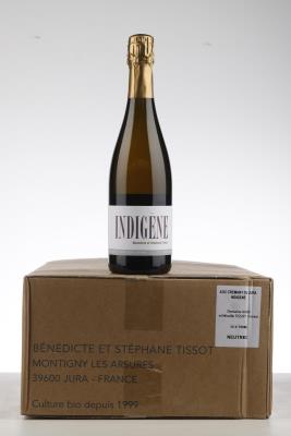CREMANT DU JURA INDIGENE DEGORGEMENT 11/2023 NV - Benedicte et Stephane Tissot - 12 Bottles - Oc 12
