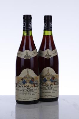 HOSPICES DE NUITS NUITS ST GEORGES LES VIGNERONDES CUVEE RICHARD DE BLIGNY 1986 - Bichot - 2 Bottles