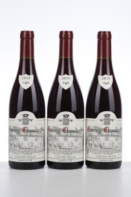 GEVREY CHAMBERTIN 2019 - Claude Dugat - 3 Bottles