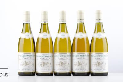 CHASSAGNE MONTRACHET BLANC MORGEOT 1998 - Bernard Morey - 10 Bottles