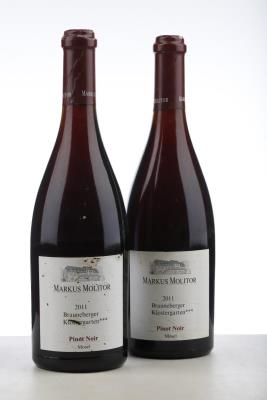 PINOT NOIR BRAUNEBERGER KLOSTERGARTEN*** 2011 - Markus Molitor - 2 Bottles