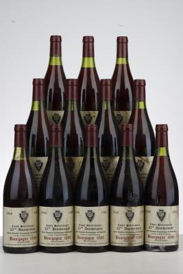LOT BURGUNDY RED CUVEE SELECTIONNEE 20IEME ANNIVERSAIRE MIXED - Jean Marc Millot - 12 Bottles