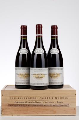 CHAMBOLLE MUSIGNY LES FUEES 2017 - Jacques Frederic Mugnier - 3 Bottles - Owc 3