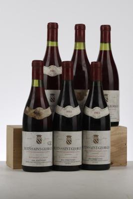 NUITS ST GEORGES 1983 - Jean Chauvenet - 6 Bottles