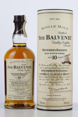 BALVENIE 10 Y FOUNDER'S RESERVE  - Alc 43% 1 Bottle