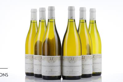 MEURSAULT GENEVRIERES 1996 - Michel Bouzereau - 6 Bottles
