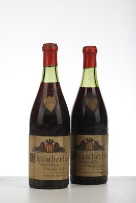 CHAMBERTIN CLOS DE BEZE 1955 - L.Bouillon M.Rossin - 2 Bottles