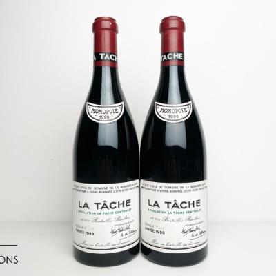 LA TACHE 1999 - Domaine de la Romanee Conti - 2 Bottles