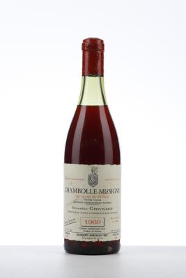 CHAMBOLLE MUSIGNY  LES VIGNES DU CHATEAU VIEILLES VIGNES 1969 - Grivelet - 1 Bottle