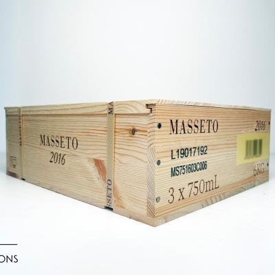 MASSETO 2016 - Tenuta dell'Ornellaia e Masseto - 3 Bottles - Owc 3