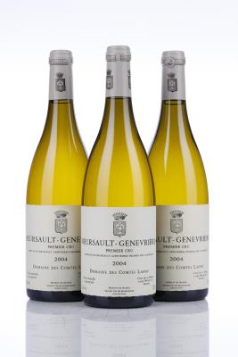 MEURSAULT GENEVRIERES 2004 - Comtes Lafon - 3 Bottles