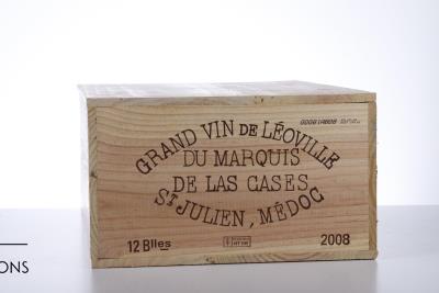 LEOVILLE LAS CASES 2008 - 12 Bottles - Owc 12