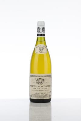 PULIGNY MONTRACHET LES FOLATIERES 1992 - Louis Jadot - 1 Bottle