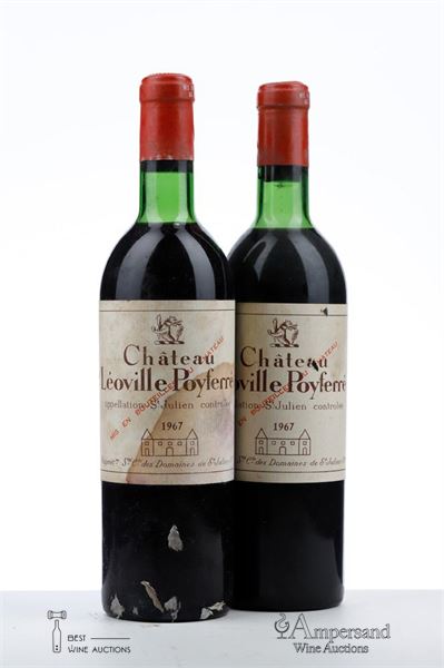 LEOVILLE POYFERRE 1967  - 2 Bottles
