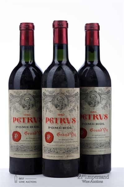 PETRUS 1960  - 3 Bottles
