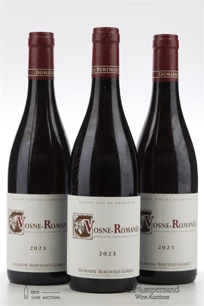 VOSNE ROMANEE 2023 - Berthaut Gerbet - 3 Bottles