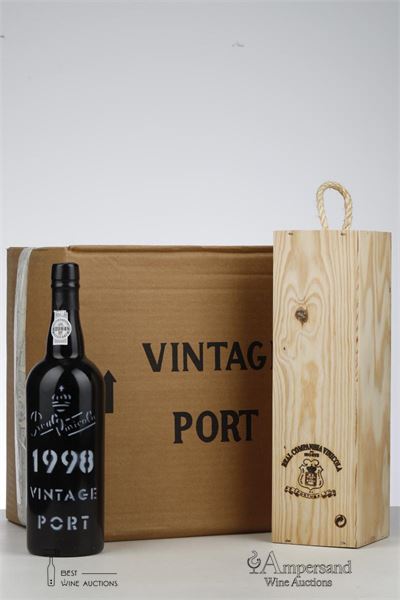 REAL VINICOLA VINTAGE PORT 1998 - Real Vinicola - 6 Bottles - Owc 1