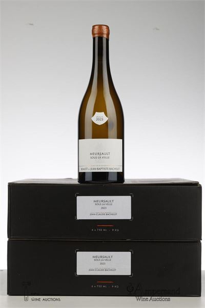 MEURSAULT SOUS LA VELLE 2023 - Jean Claude Bachelet - 12 Bottles - Oc 6