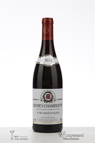 GEVREY CHAMBERTIN LAVAUX ST JACQUES 2014 - Harmand Geoffroy - 1 Bottle
