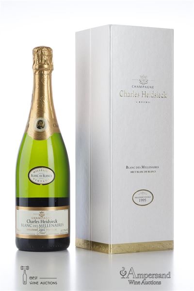 CHARLES HEIDSIECK BLANC DES MILLENAIRES 1995 - Charles Heidsieck - 1 Bottle - Oc 1
