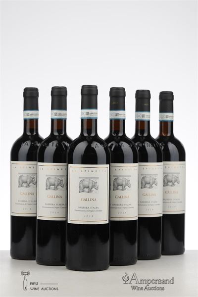 BARBERA D'ALBA VIGNETO GALLINA 2014 - La Spinetta - 6 Bottles