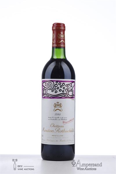 MOUTON ROTHSCHILD 1988 - Mc - 1 Bottle