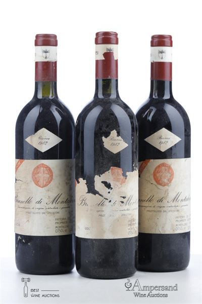 BRUNELLO DI MONTALCINO DEL FIORE RISERVA 1982 - Barbi - 3 Bottles
